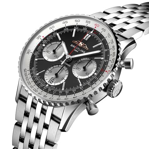 Breitling Navitimer B01 Chronograph 41mm Mens Watch Black .